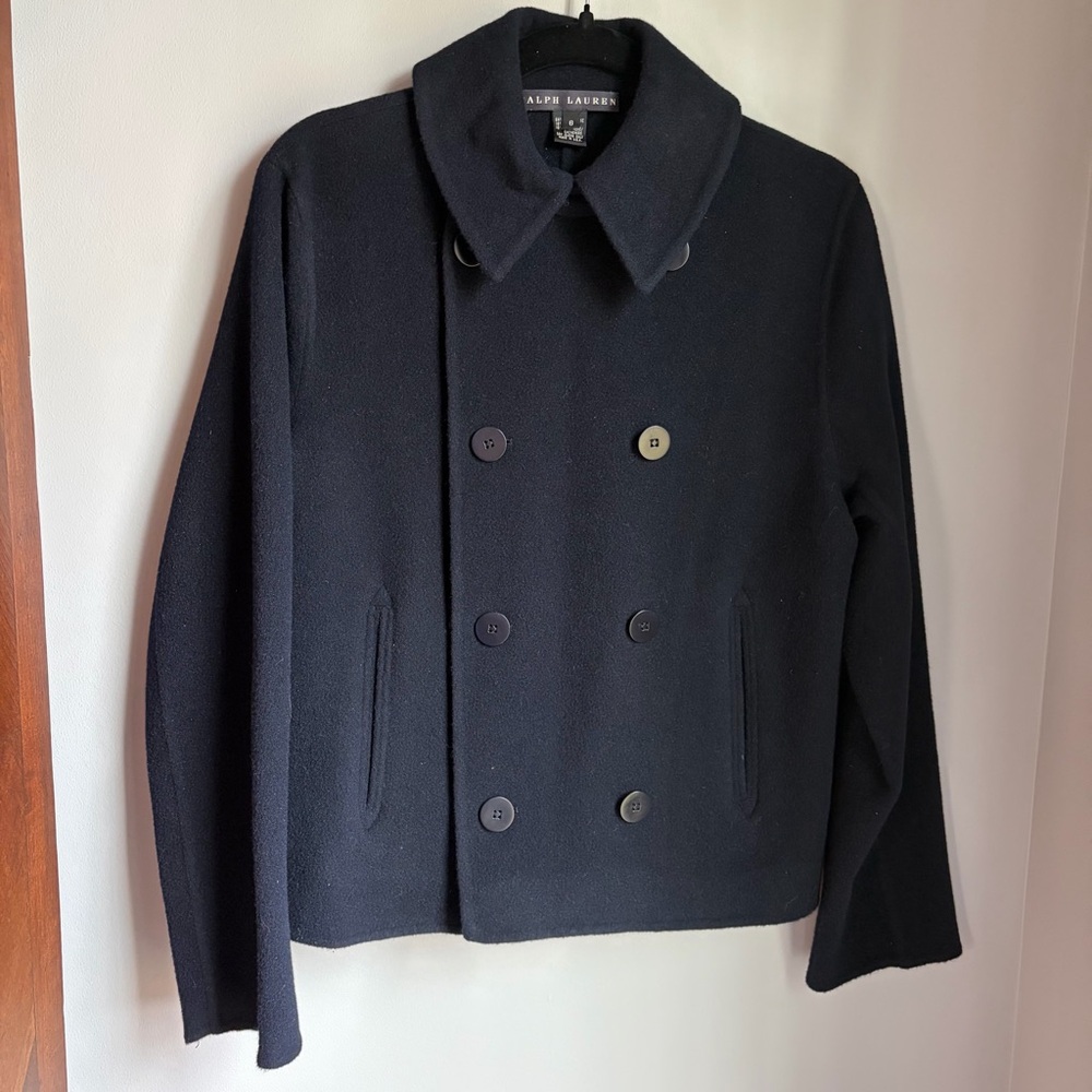 Vintage Ralph Lauren Cropped Pea Coat
